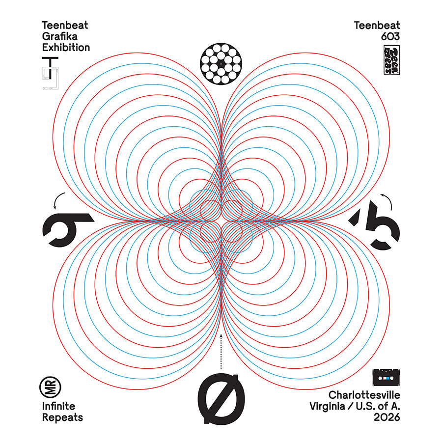 Teenbeat Grafika Exhibition poster